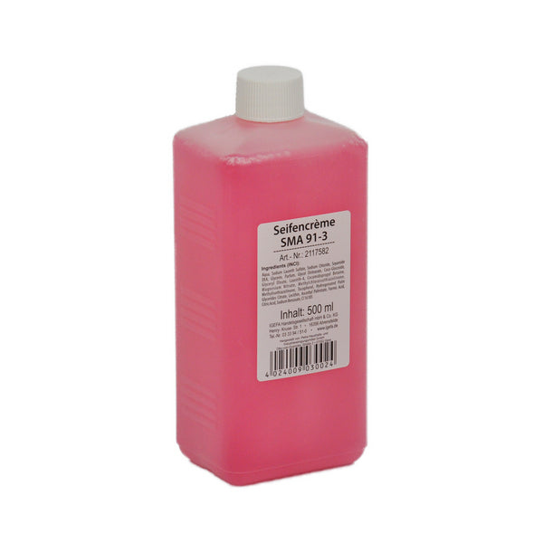Crema di sapone SMA 91, 12pz, Profumo floreale, rosa, pH neutro, 500 ml