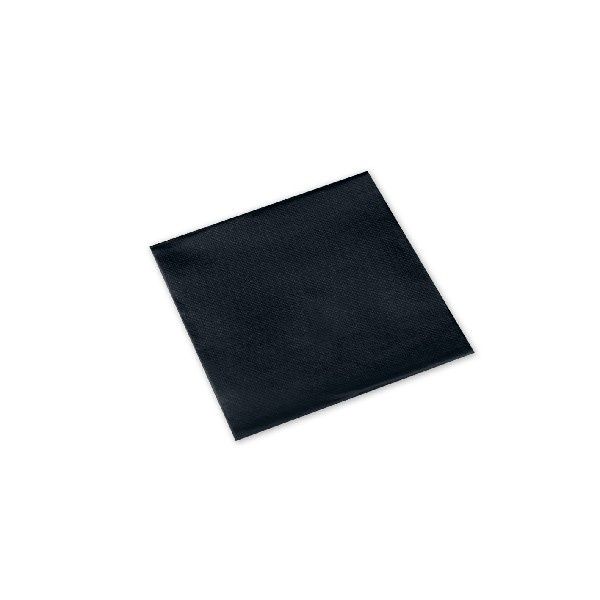 TOVAGLIOLI DA COCKTAIL 24X24X100 2 VELI NERO CARTONE DA 2400 PZ PIEGATI A1/4