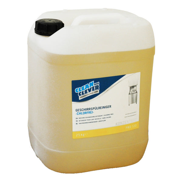 Detergente per lavastoviglie PRO 120, pH: 12,3, senza cloro, 12 kg