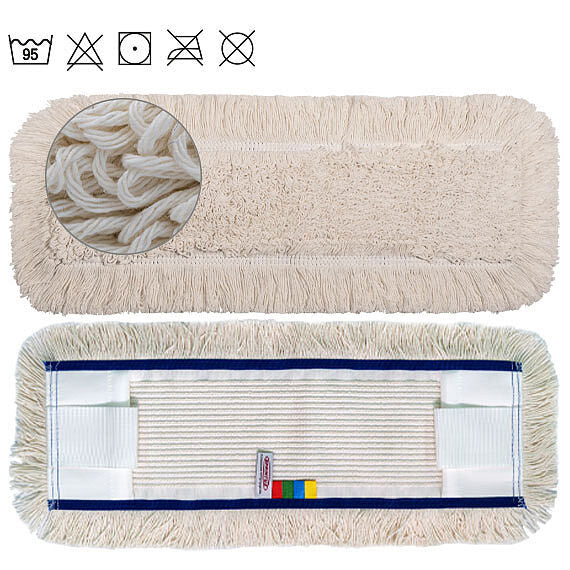 mop in cotone Classic PRO Tasche/tavolette, 40 cm