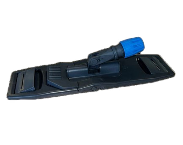 Supporto professionale pieghevole 40 cm, tasca e patta, blu nero