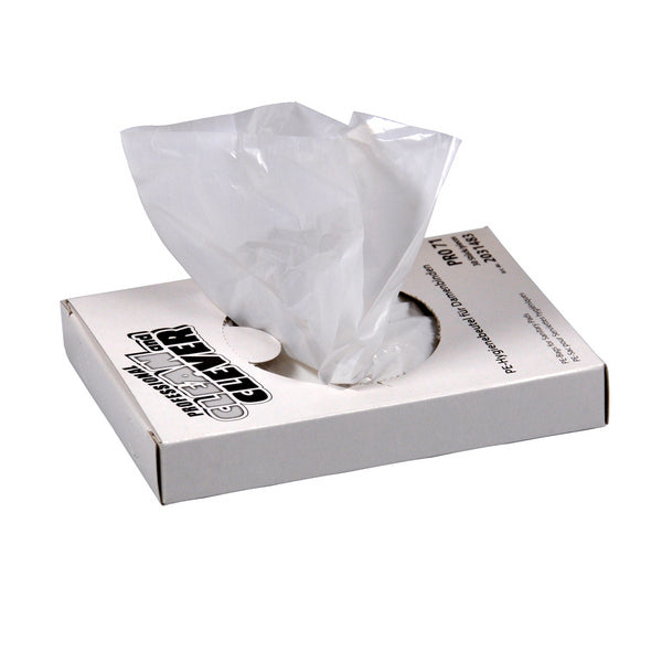 Sacchetti igienici PRO 71 HD-PE, 8,7 × 1,8 × 12,8 cm, confezione da 30 sacchetti, ct da 25 pezzi,bianco