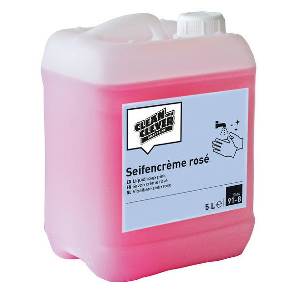 Crema di sapone  SMA 91 Profumo floreale, rosa, pH neutro, 5 litri
