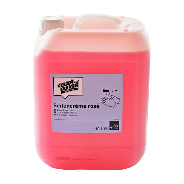 Crema di sapone SMA 91 Profumo floreale, rosa, pH neutro, 10 litri