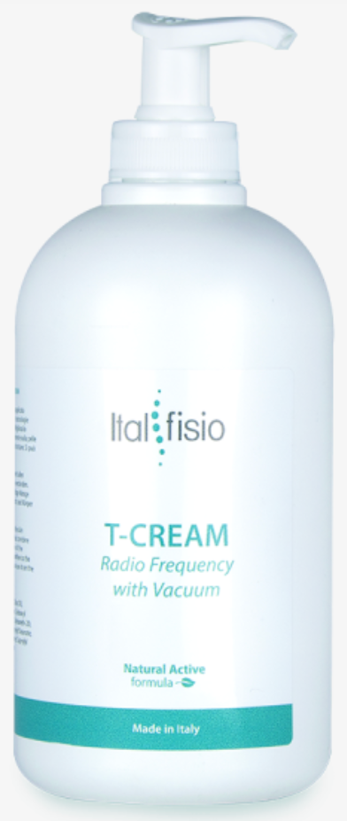 T-CREAM – Crema Conduttrice per Radiofrequenza e Vacuum 500ml