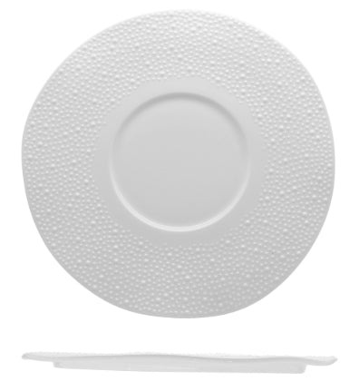 KORALIA-FLAT GOURMET PLATE CM 25 WHITE