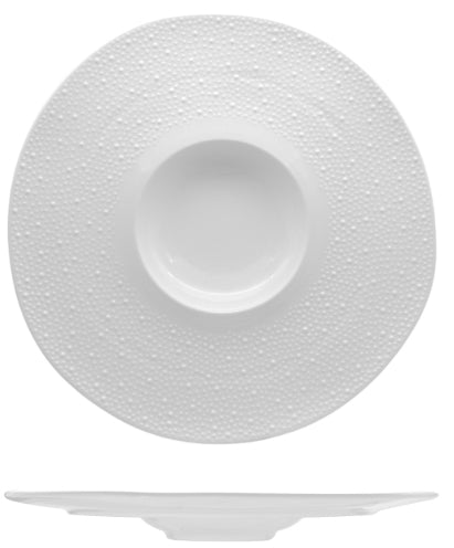 KORALIA-PIATTO FONDO GOURMET CM 32 BIANCO