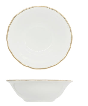 DIANA GOLD - COPPETTA CM 13 CON DOPPIO FILO ORO AL BORDO 3MM E AL MARLY 1MM