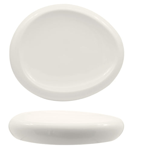 SELECTA-HIGH OVAL PLATE CM.26X22 H11314