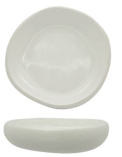 GENESYS EVO BIANCO-COPPETTA ORGANIC CM.14,3X13,5XH.3,2 PORCELLANA BIANCA ESTERNO A RILIEVO ED INTERNO LUCIDO