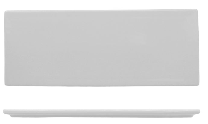 PLANKO- BASE GOURMET RETT. 25,2X9.9X1,1 PORCELLANA BIANCA LUCIDA