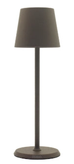 LUMIERE ROUND-LAMPADA TAVOLO LED CM.10XH34 BRONZO