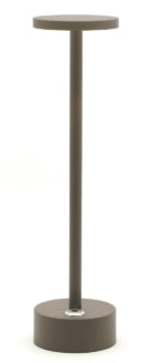 ECLAIRE LITE-LAMPADA TAVOLO LED CM.8XH.30 BRONZO