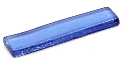 BRICK - POGGIAPOSATE VETRO BLU CM 10X2 VETRO EXTRASTRONG LAVORATO E DECORATO A MANO