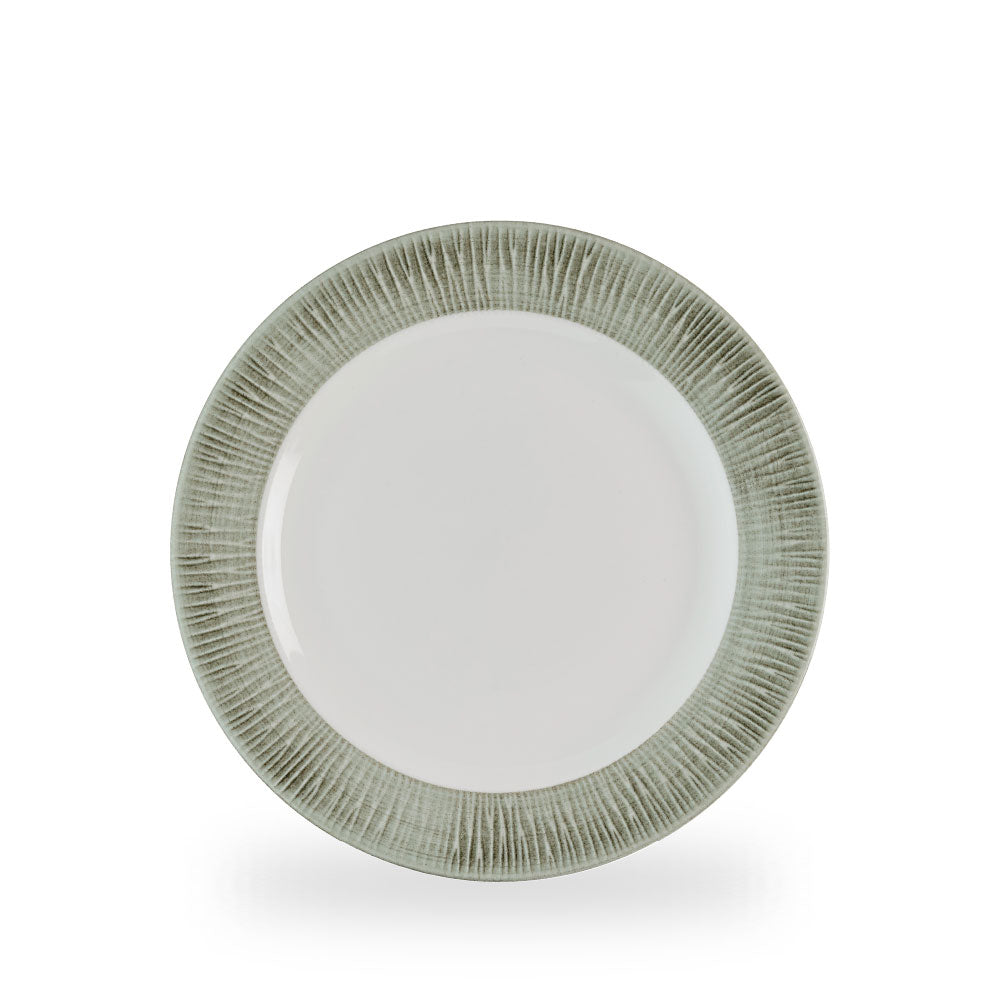 Bamboo Ceramic Spinwash Alpine Piatto Con Piede 10 1/4" Box 12 - ALBALF101