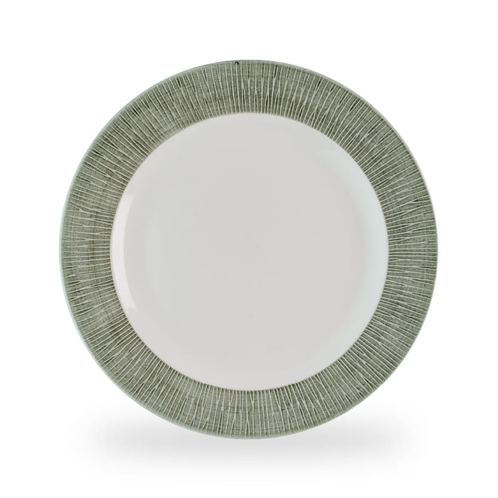 Bamboo Ceramic Spinwash Alpine Piatto Con Piede 12" Box 12 - ALBALF111