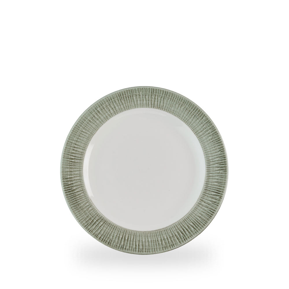 Bamboo Ceramic Spinwash Alpine Piatto Con Piede 9 1/8" Box 12 - ALBALF9 1