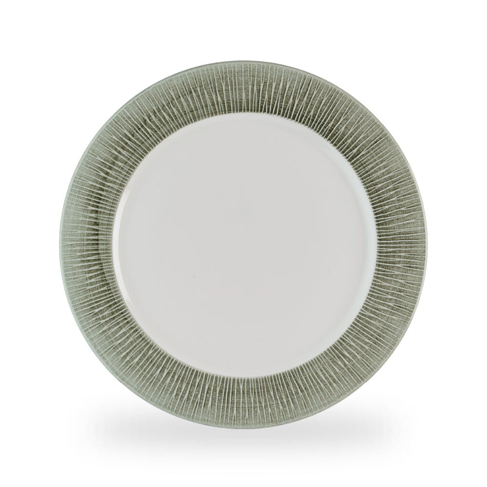 Bamboo Ceramic Spinwash Alpine Piatto Presentazione 12" Box 12 - ALBALP121