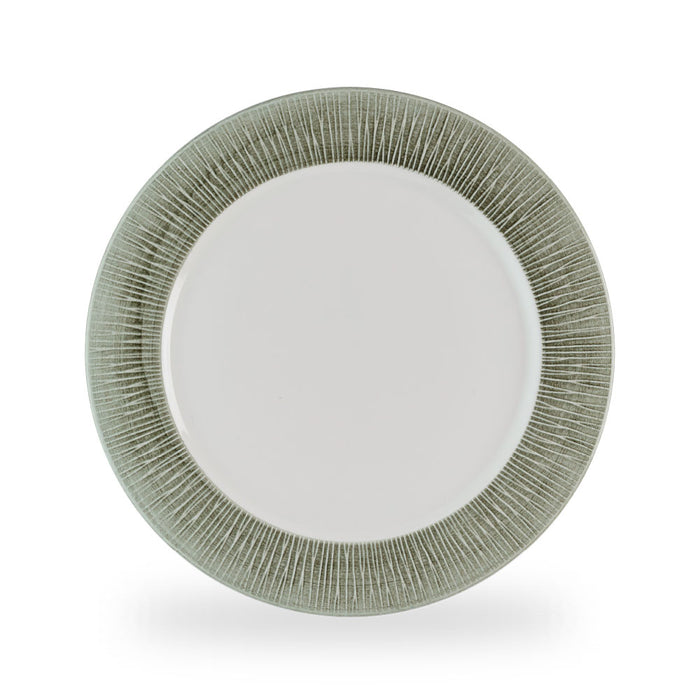 Bamboo Ceramic Spinwash Alpine Piatto Presentazione 12" Box 12 - ALBALP121