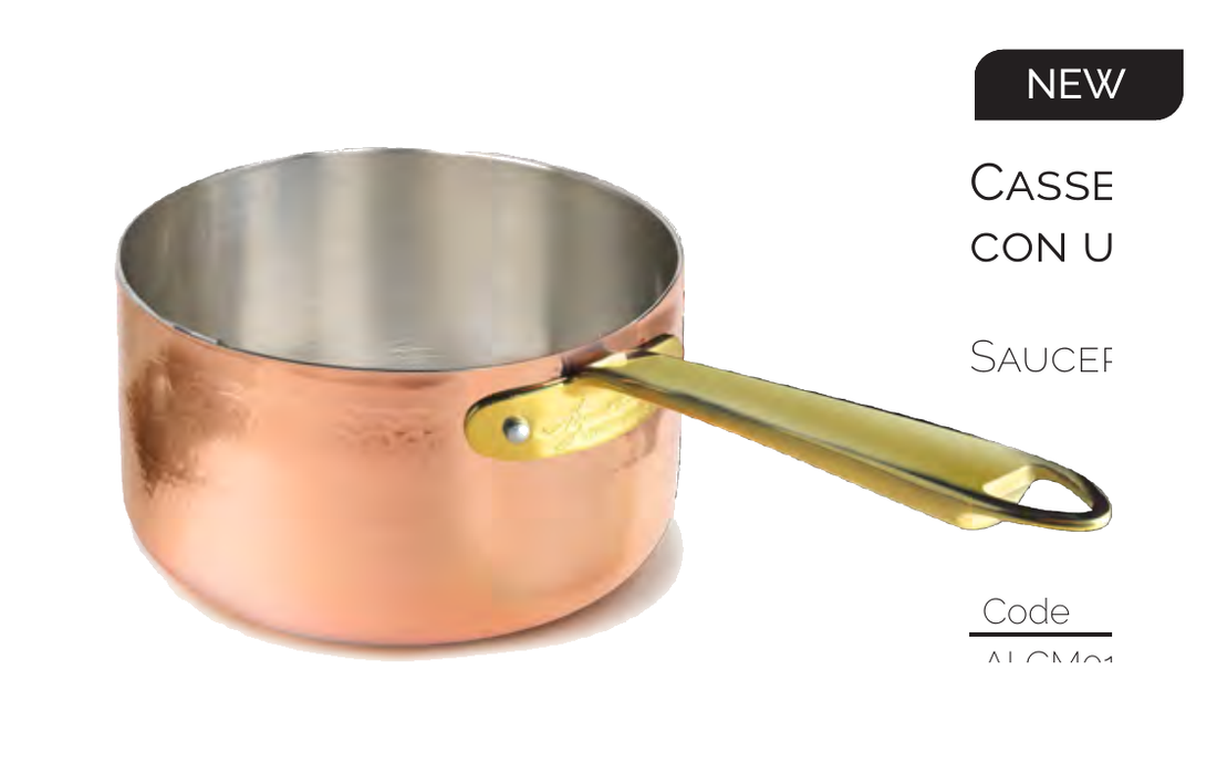 CASS. ALTA RAME ST. MART. 1/M 1907 INOX PVD OTTONE - 16 cm - ALCM0105M16
