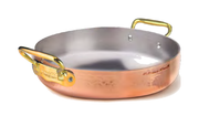 TEGAME RAME ST. MART. 2/M 1907 INOX PVD OTTONE - 36 cm - ALCM0110M36