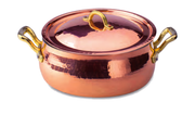 Cass.bas.bomb.+cop rame st.mart - 28 cm - ALCM108MC28