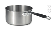 Casseruola alta aluinox 1/m - 20 cm - ALIX105ALIN20