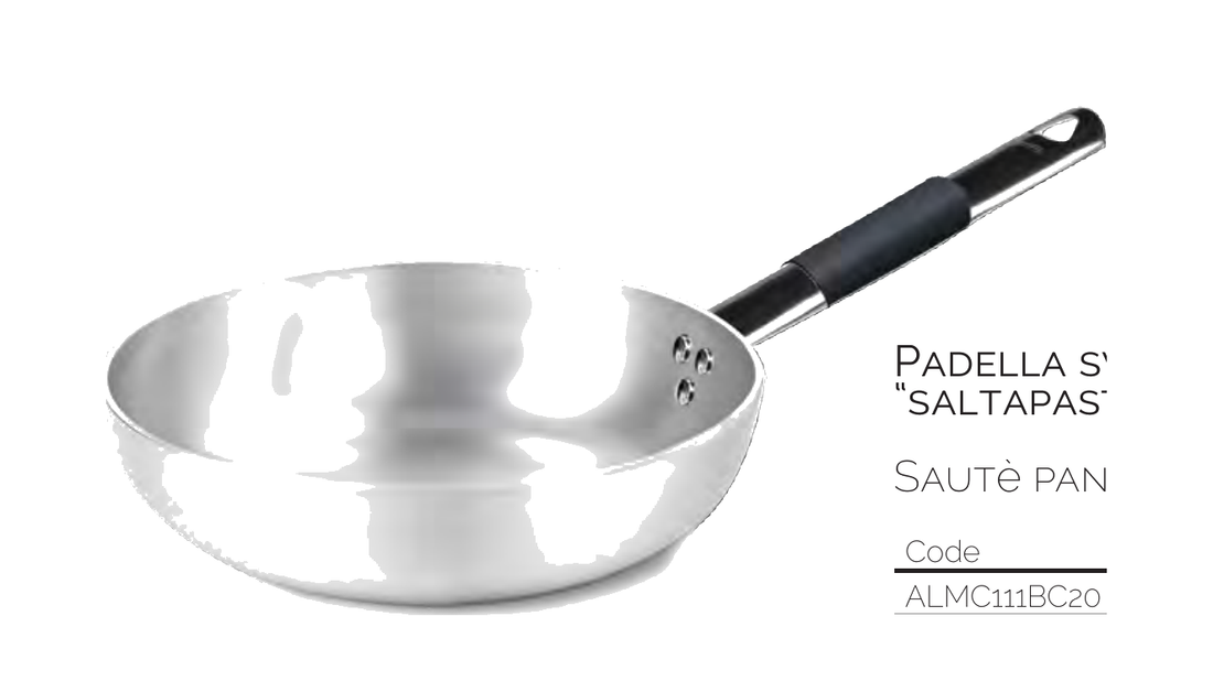 Padella cool/al 3mm.sv.alta 1/m.cm.32 - ALMC111BC32