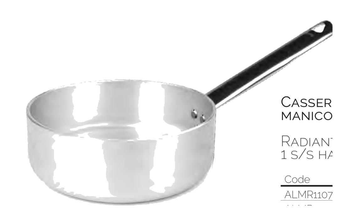 Casseruola bassa 1/m all. Al. 5mm cm. 24 - ALMR110724