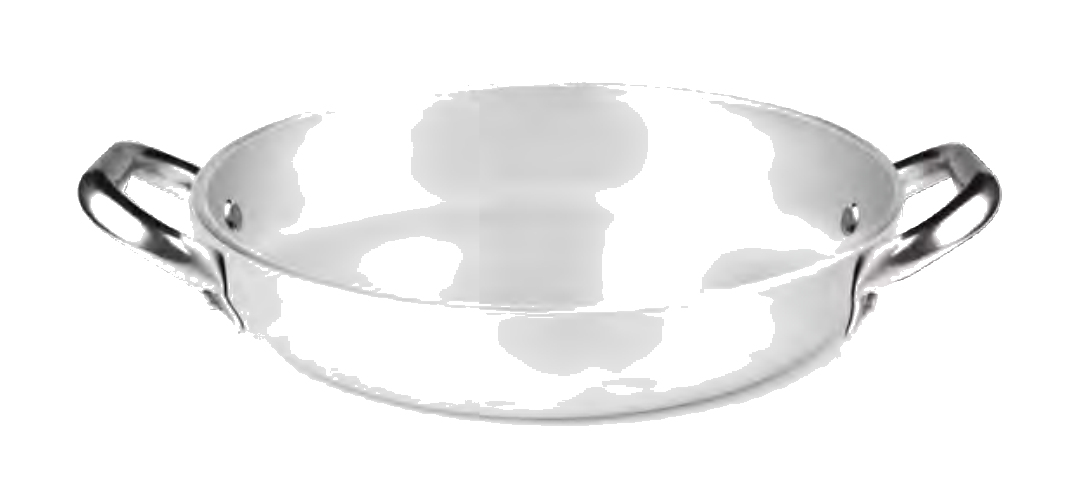 Tegame 2/m all. Al. 5mm - 20 cm - ALMR111020