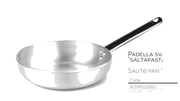 Padella 1/m.svas.alta rad.5mm. - 32 cm - ALMR1111B32