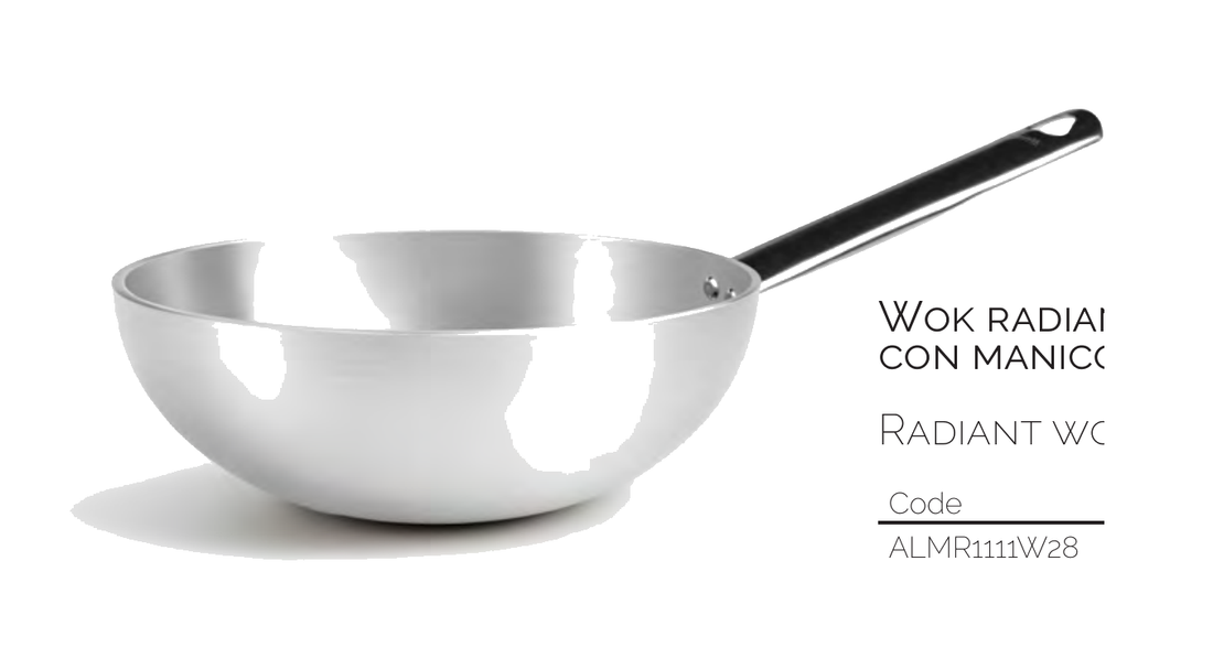Wok al/rad.f/svasato - 28 cm - ALMR1111W28
