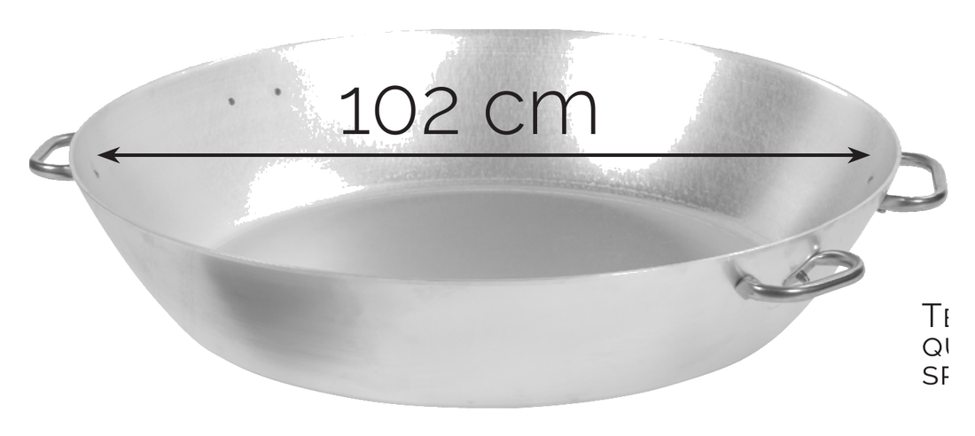 Tegame giubileo diam.cm 102 c/4 maniglie (art.1110/102) al spess.5 mm. - ALPARTGIUBILEO