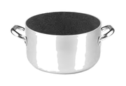 Casseruola alta 2/m all. Shark skin fondo induzione - 20 cm - ALSA104GPI20