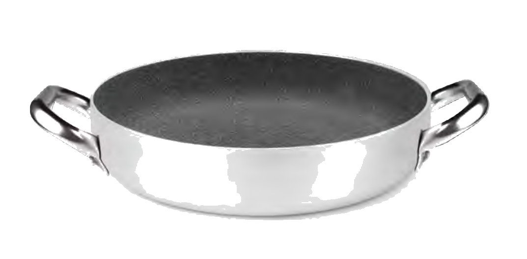 Tegame 2/m all. Shark skin fondo induzione - 20 cm - ALSA110GPI20