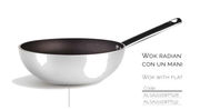 Wok plat.5mm.f/piano - 32 cm - ALSA2111WPS32