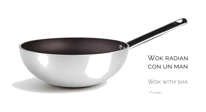 Wok plat.5mm.f/svasato - 28 cm - ALSA2111WS28