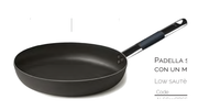 Padella bassa alblack b-cristal - 20 cm - ALSC111BBSSC20