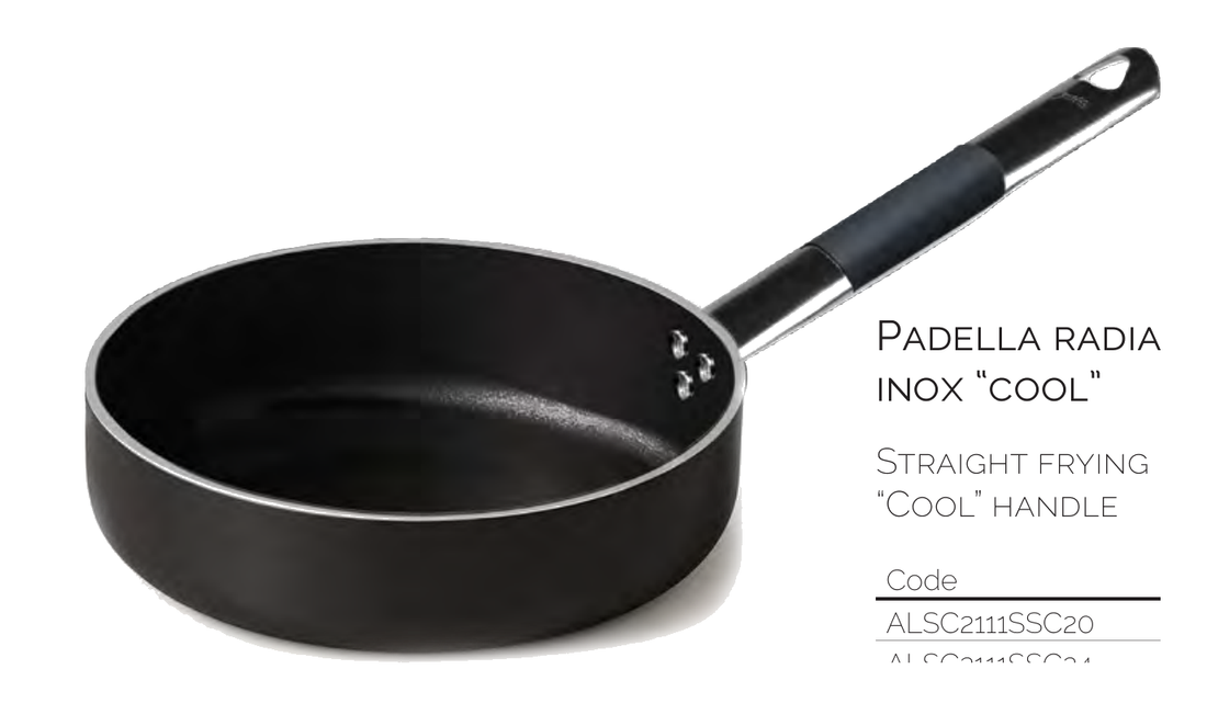 Padella al 5mm alblack b-cristal - 20 cm - ALSC2111SSC20