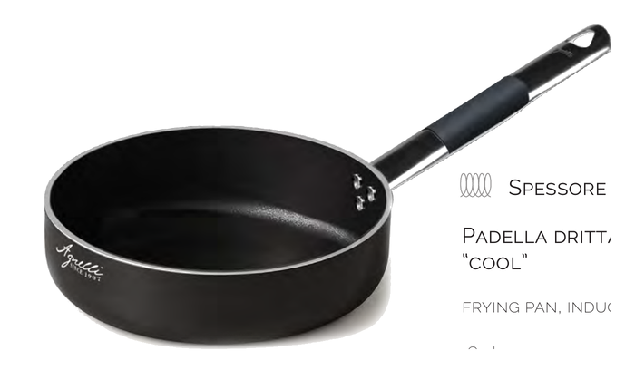 Padella alblack 5mm fondo induz.10mm 1/m.cool - 20 cm - ALSC2111SSPIC20