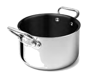 CASSERUOLA ALTA ALUINOX 2PLY ANTIADERENTE 2/M 1907 - 16 cm - ALUM04K16