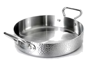 TEGAME ALUINOX MARTELLATO 3PLY 2/M 1907 - 28 cm - ALUM110M28