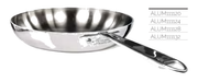 PADELLA ALUINOX 1907 1/M - 28 cm - ALUM111128