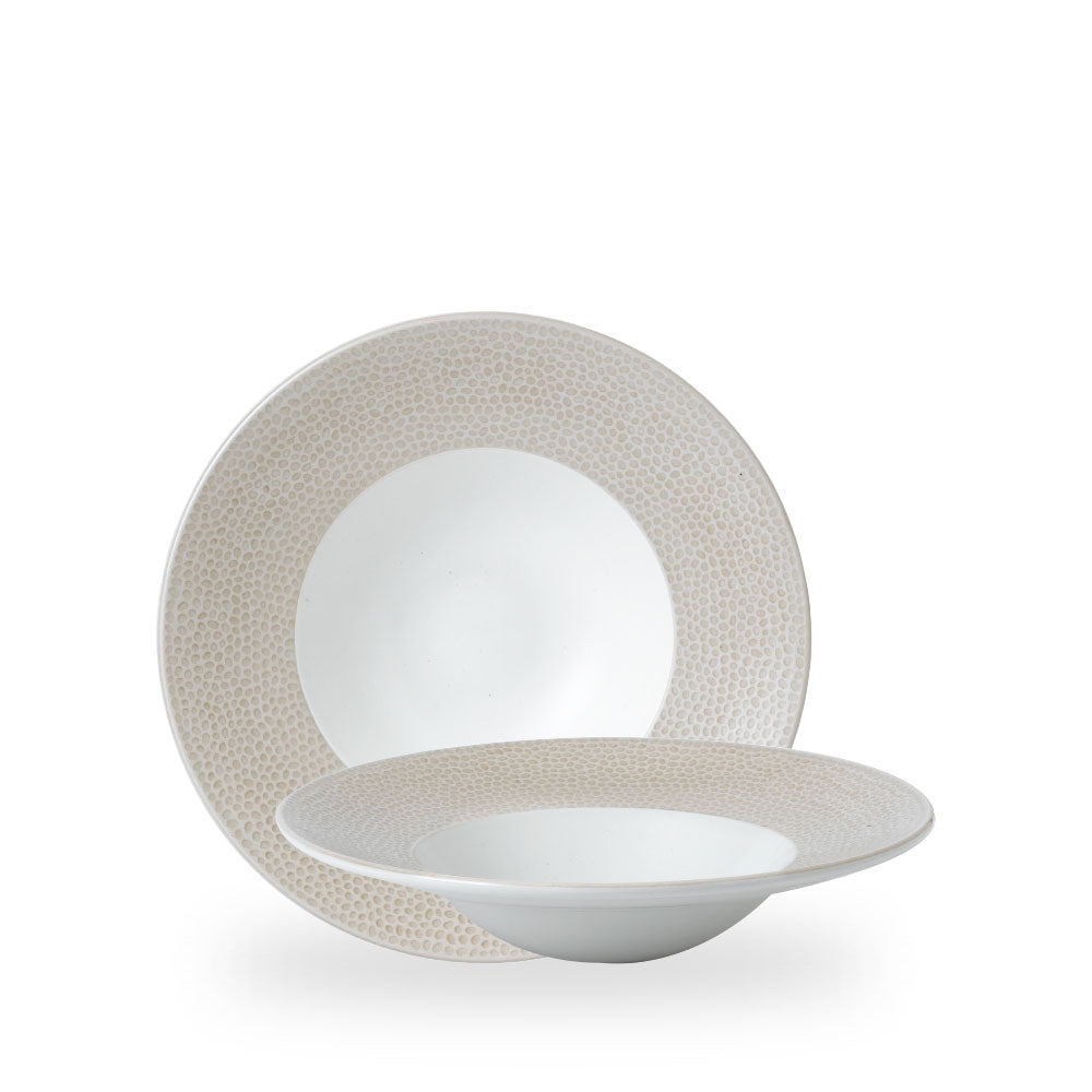Isla Spinwash Sand Piatto Fondo Con Falda 9 1/2" Box 12 - ANISIWBM1