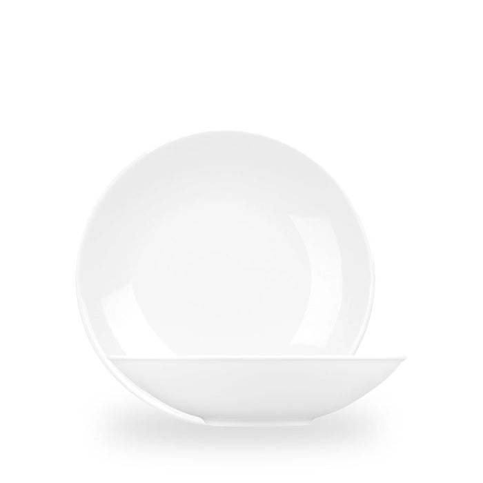 Alchemy Balance White Coupe Buffet Coppetta 15.25" Box 4 - APRBAC141