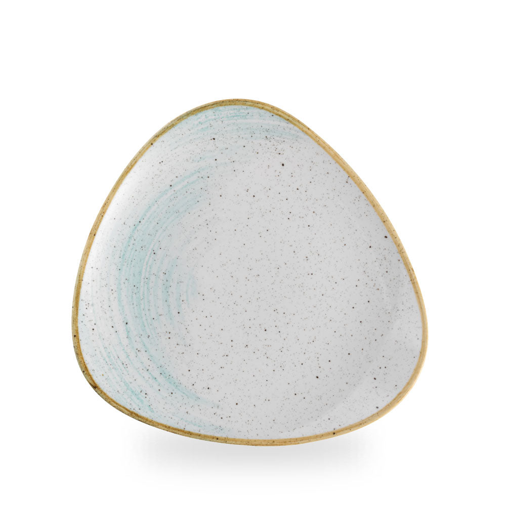 Stonecast Accents Duck Egg Piatto Triangolare 10" Box 12 - ASDETR101