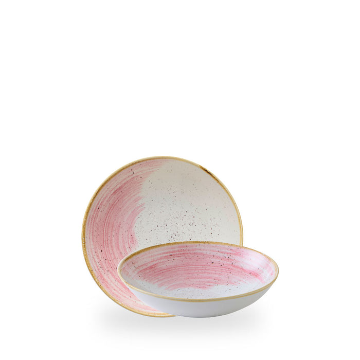 Stonecast Accents Petal Pink Coppetta Coupe 7.25"Box 12 - ASPPEVB71