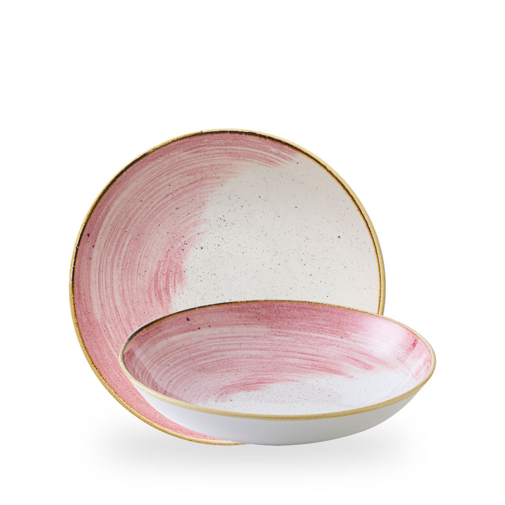Stonecast Accents Petal Pink Evolve Piatto Fondo 9.75" Box 12 - ASPPEVB91