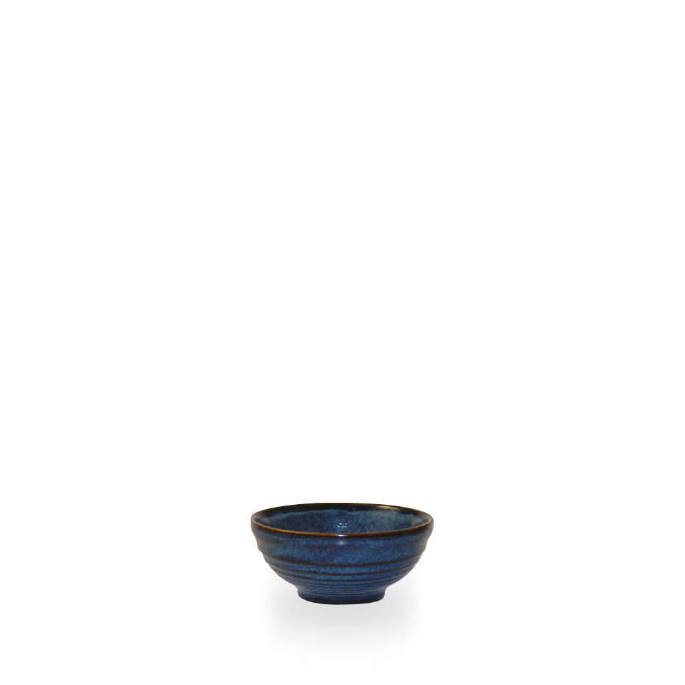 Sapphire Blue Ripple Snack Coppetta 6Oz Box 12 - BCBLRP6 1