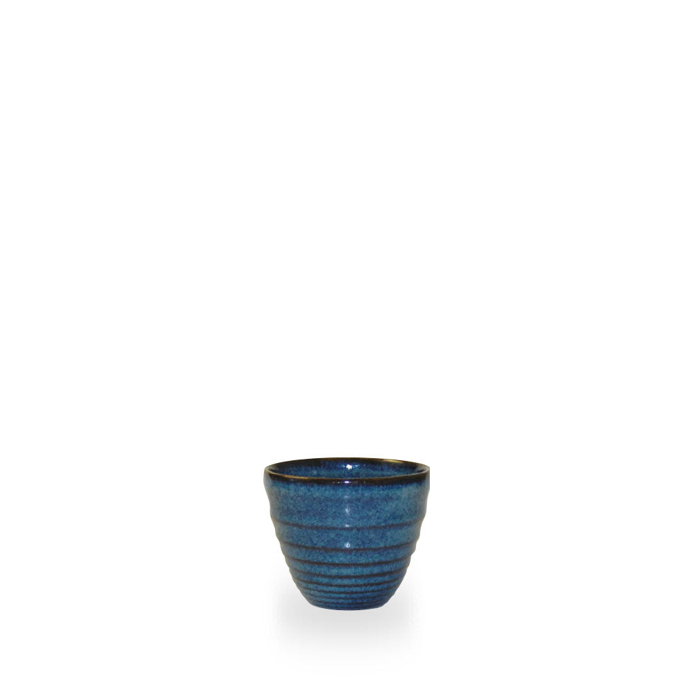 Sapphire Blue Ripple Chip Mug 10Oz Box 12 - BCBLRPCM1